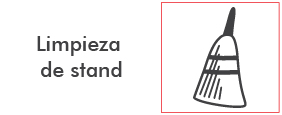 Limpieza de stand